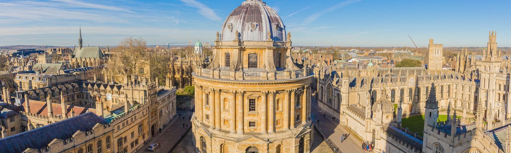 View of the Radcliffe Camera in Oxford